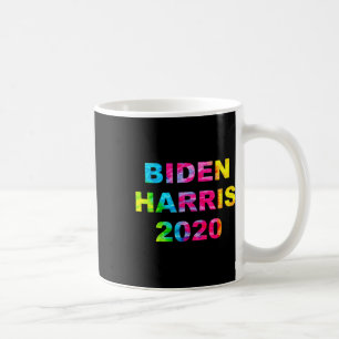Harris 2020 Election Tie Dye Vintage Hippie  Coffee Mug