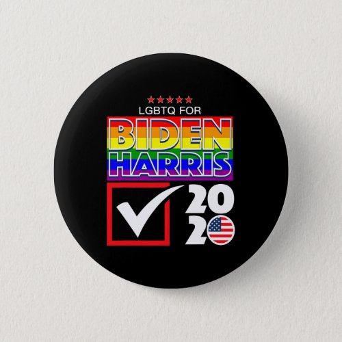 Harris 2020 Lgbt Gay Pride Usa Election Democrat P Button