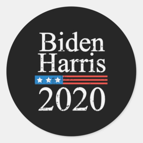 Harris 2020 Pocket Joe Kamala Election Democrat Gi Classic Round Sticker