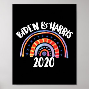 Harris 2020 Rainbow Gay Pride Lgbt 2020 Election  Poster