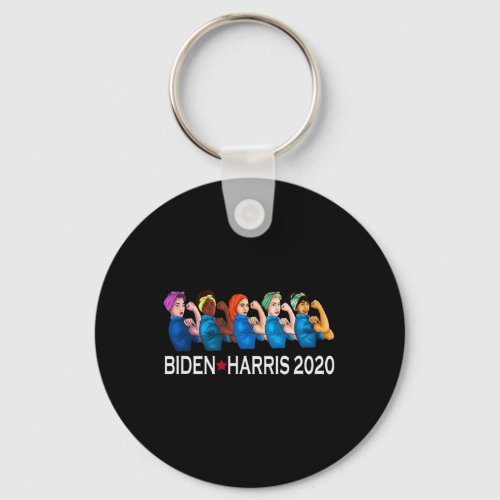 Harris 2020 Rosie Riveter Election Women Support G Keychain