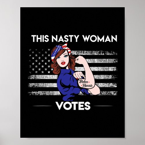 Harris 2020 This Nasty Woman Votes 1  Poster