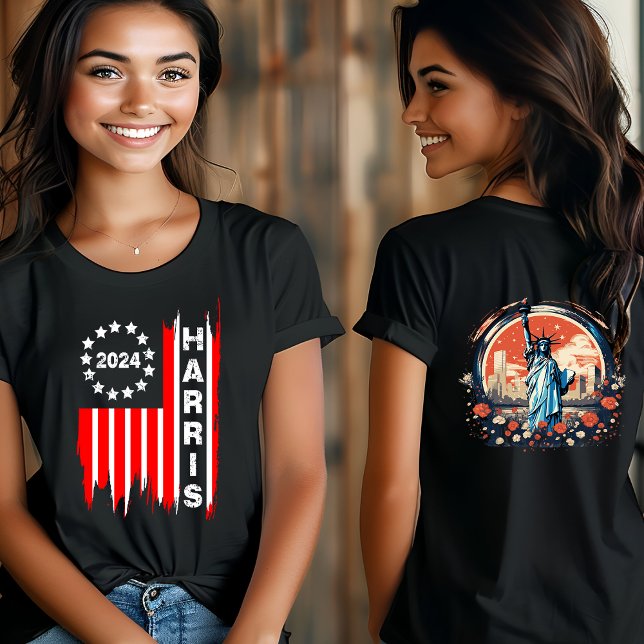 Harris 2024: Bold Support for the Election Tri-Blend Shirt (Creator Uploaded)