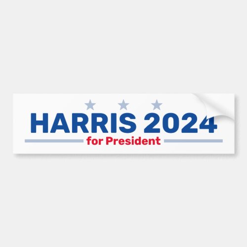 Harris 2024 bumper sticker