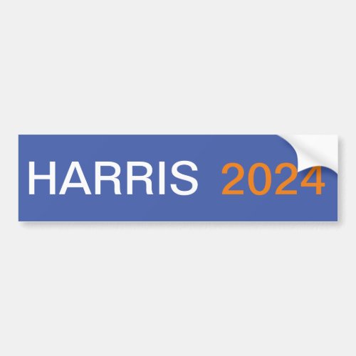 HARRIS 2024 bumper sticker