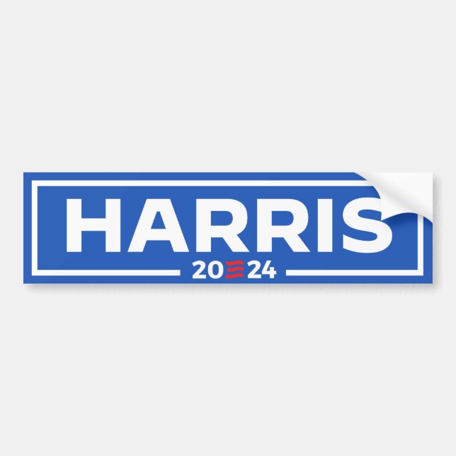 HARRIS 2024 BUMPER STICKER (Front)