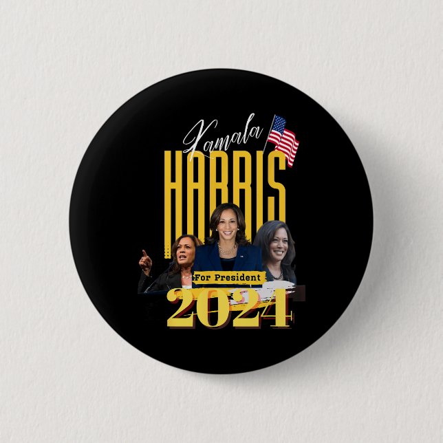 Harris 2024  button (Front)