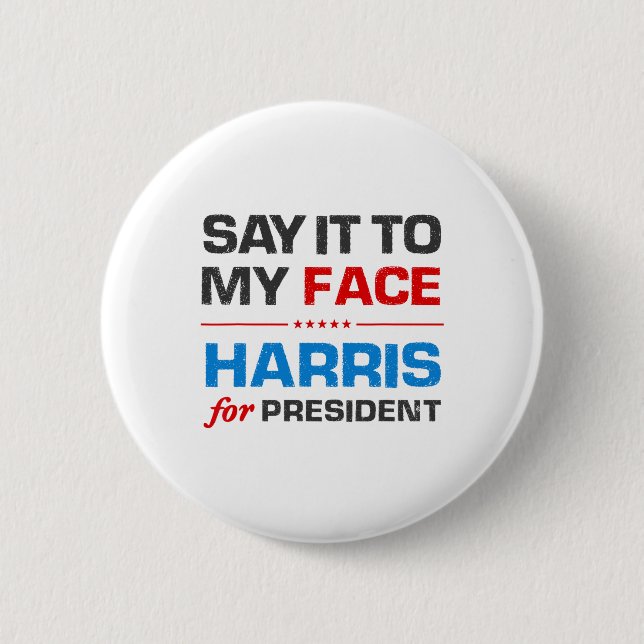 Harris 2024  button (Front)