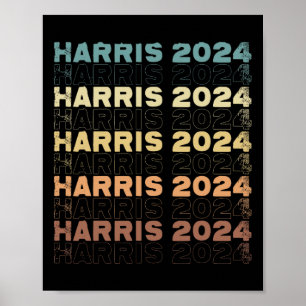 Harris 2024 For President Election Campaign Quote  Poster