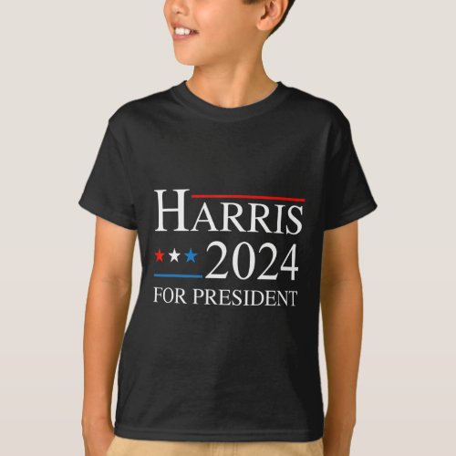 Harris 2024 For President Election Campaign  T_Shirt