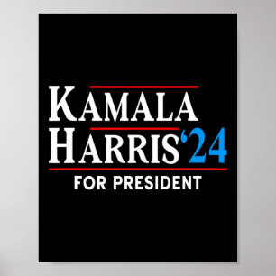 Harris 2024 For President Election Voting For Kama Poster