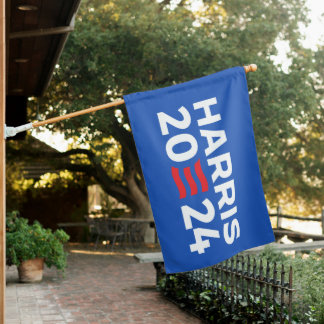 HARRIS 2024 HOUSE FLAG