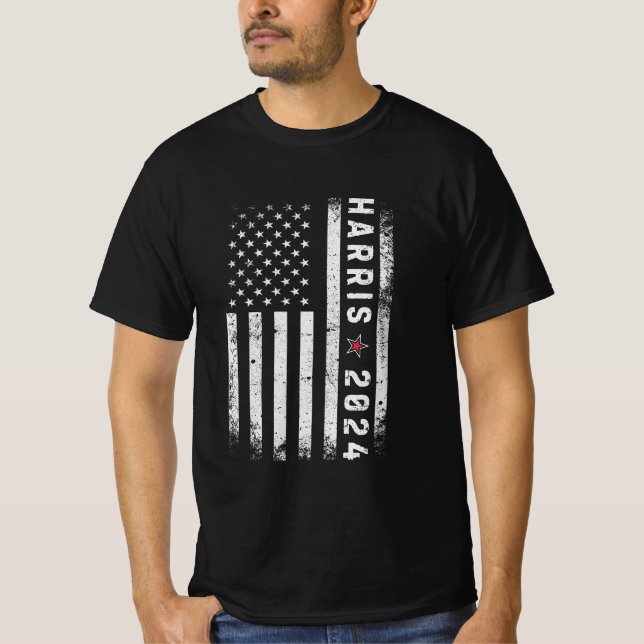 Harris 2024 Kamala Harris For President 2024T-Shir T-Shirt (Front)