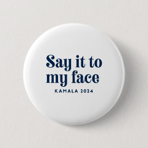 Harris 2024 Kamala Harris For President Election 2 Button