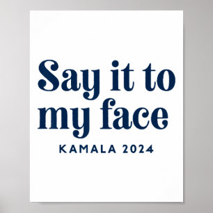 Harris 2024 Kamala Harris For President Election 2 Poster