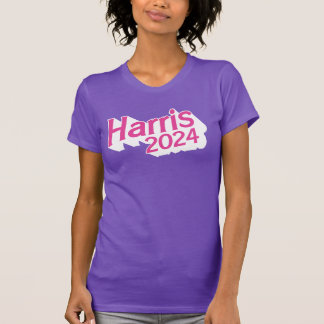 Harris 2024 Pink and Purple Colorful T-Shirt