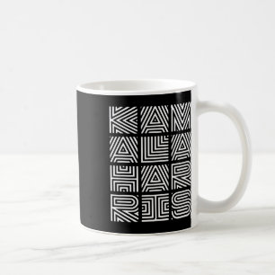 Harris 2024 Quilted Geometry Lettering Coffee Mug