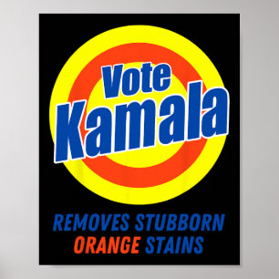 Harris 2024 Removes Stubborn Orange Stains 5  Poster