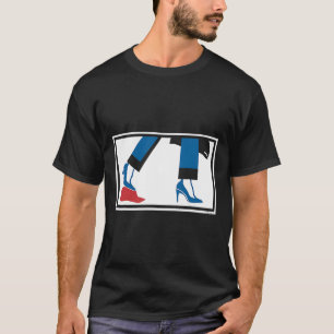 Harris 2024 Retro Comma La Red Hat Anti Trump  T-Shirt