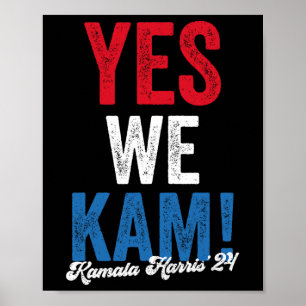 Harris 2024 Support I&#';m With Her Kamala Harris Poster