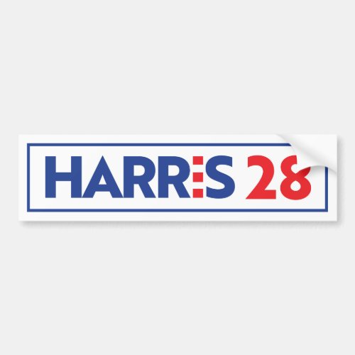 Harris 2028 bumper sticker