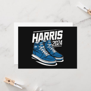 Harris 24 Vote President Kamala Election Sneakers Invitation
