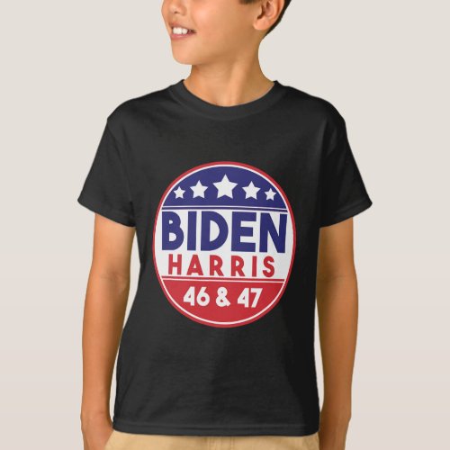 Harris 46 47 Democrat Merchandise Biden Harris  T_Shirt