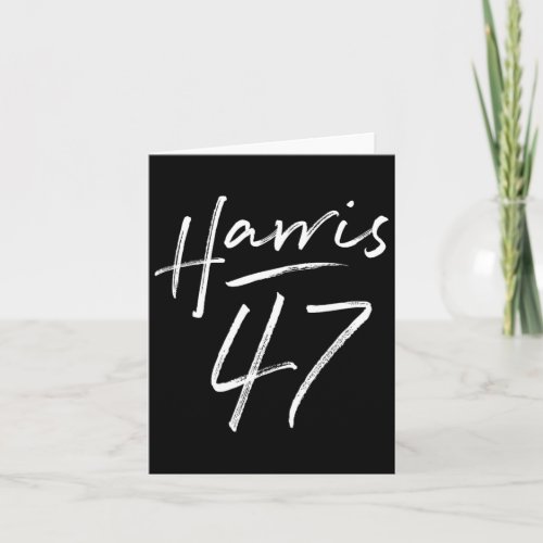 Harris 47 Feminine Script For Women Girls Harris 2 Card