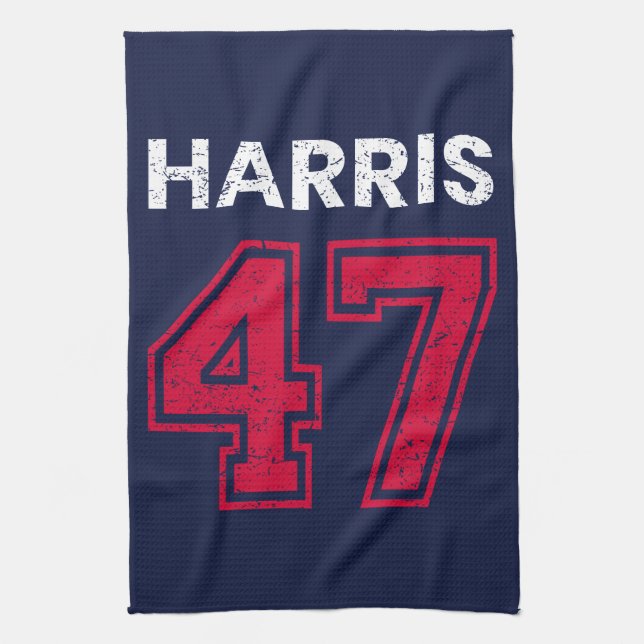 Harris 47 I - Kamala Harris For President Kitchen Towel (Vertical)