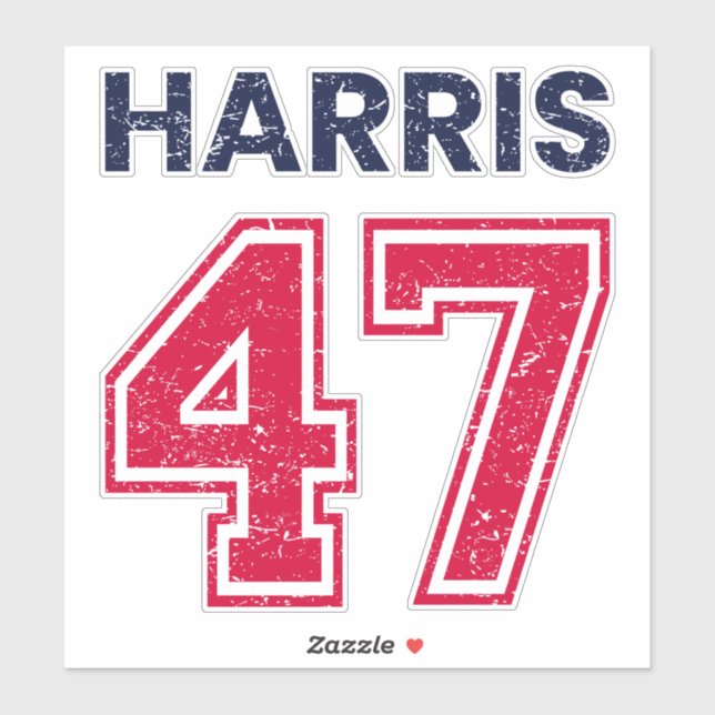 Harris 47 I - Kamala Harris For President Sticker (Sheet)