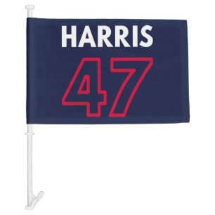 Harris 47 III - Kamala Harris For President Car Flag