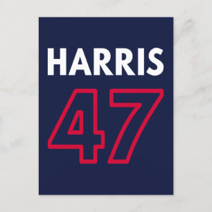 Harris 47 III - Kamala Harris For President Postcard