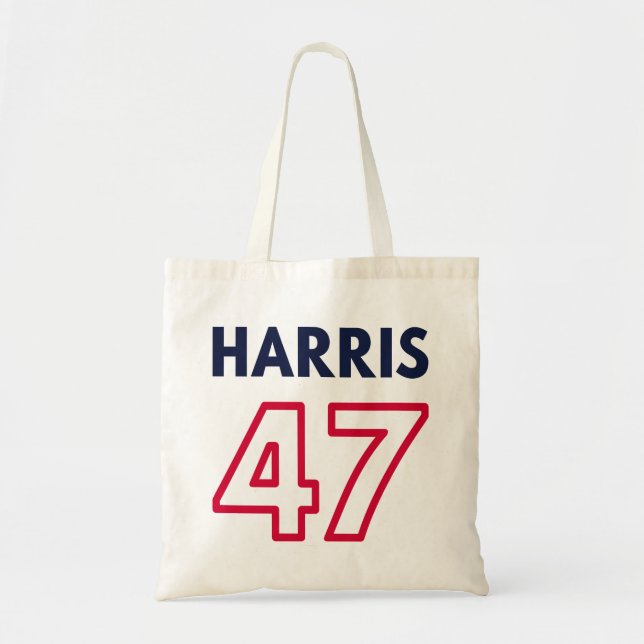 Harris 47 III - Kamala Harris For President Tote Bag (Front)