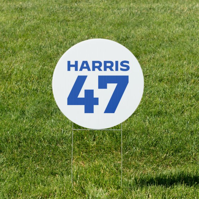 Harris 47 sign (Insitu)