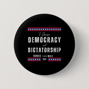 Harris &amp; Tim Wheimer 2024 - Democracy Over Dic Button