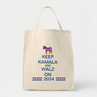 Harris and Walz 2024 Tote Bag