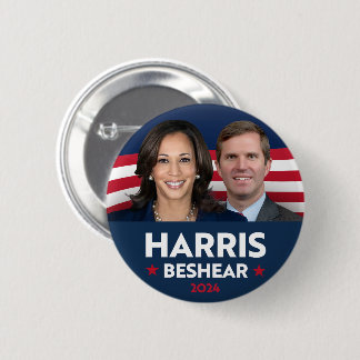 HARRIS BESHEAR 2024 BUTTON