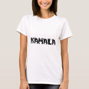 Harris Cat Lettering Positive Funny 2024 Election T-Shirt