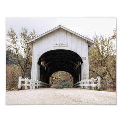 Harris Covered Bridge Photo Print