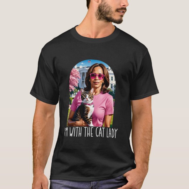 Harris election president walz 2024 47 feminism wo T-Shirt (Front)