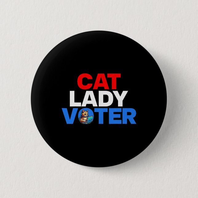 Harris For President 2024 Kamala Walz 2024 Preside Button (Front)