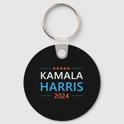 Harris For President 2024  Keychain