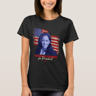 Harris For President 2024 Madam Vice President 1  T-Shirt