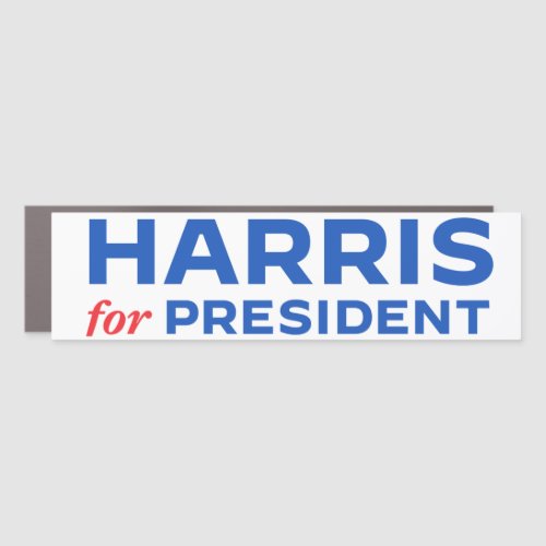 Harris for President  Car Magnet