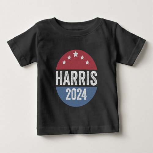 Harris For President Election Democrats American  Baby T_Shirt