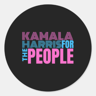 Harris For The People Women's Classic Round Sticker