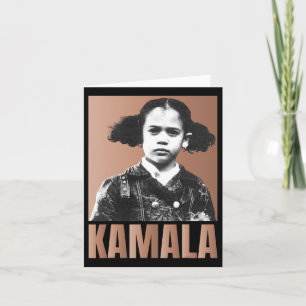 Harris Girl Retro Vintage Black History Black Wome Card