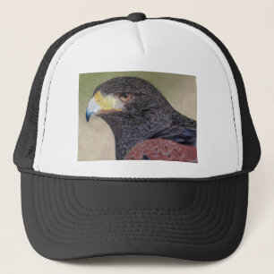 Harris Hawk colored pencils Trucker Hat