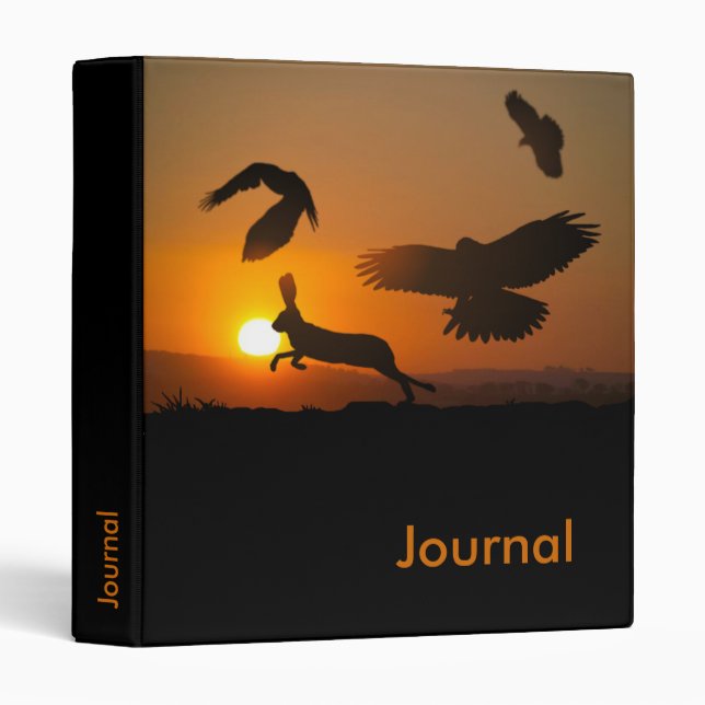 Harris Hawk hunting Binder (Front/Spine)