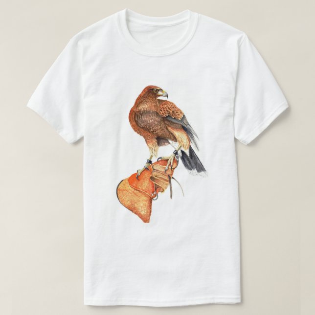 Harris Hawk T shirt (Design Front)